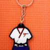 Taekwondo Uniform Keychain