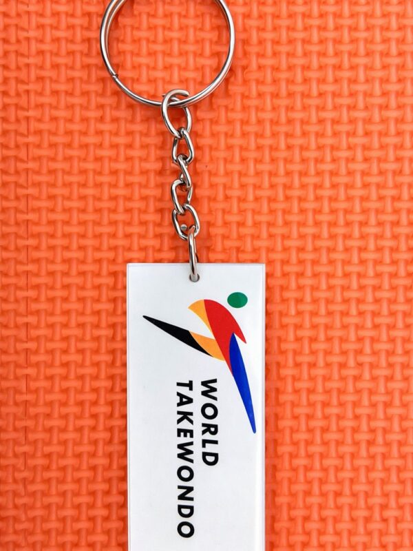 World Taekwondo keychain
