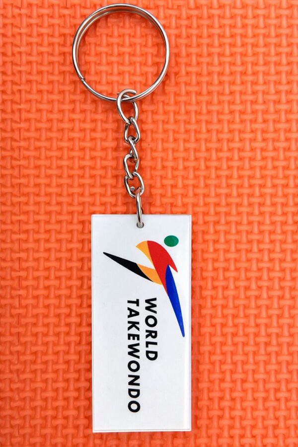 World Taekwondo keychain